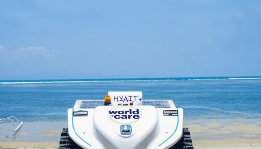 Hyatt in Sanur Introduces The Hyatt Cleaning Robot