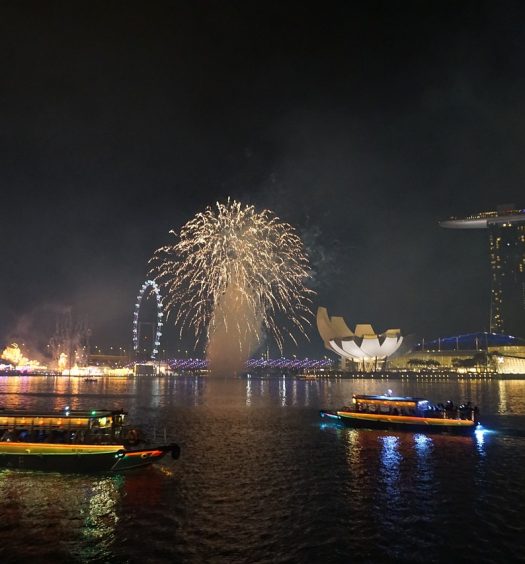 fireworks singapore - travel treasures