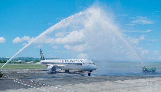 SINGAPORE AIRLINES RESUMES FIRST FLIGHT TO BALI ON 16 FEBRUARY