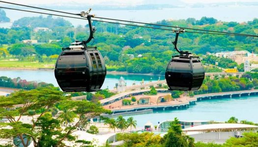 Exploring Singapore by Cable Car: Hanging in the Clouds