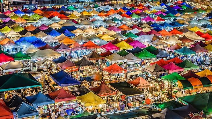 local market bangkok - travel treasures