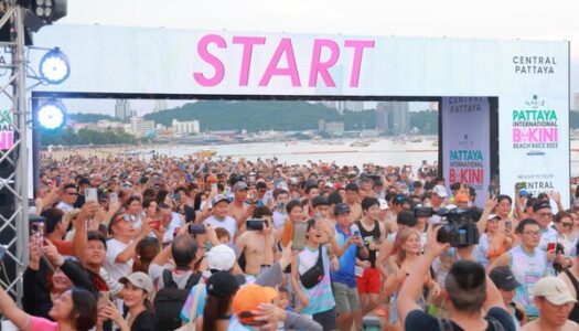 Central Pattaya is set to ignite the fun once again with the sexiest run of the year, the ‘PATTAYA INTERNATIONAL BIKINI BEACH RACE 2024’